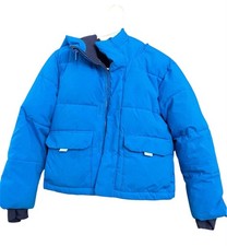 Kids Blue Water and Wind Resistant Winter Jacket