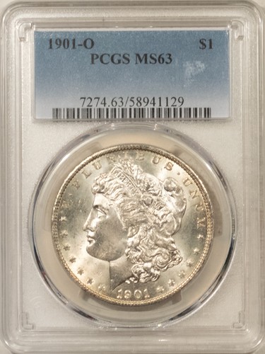 1901-O $1 MORGAN DOLLAR - PCGS MS-63 FLASHY & CHOICE!