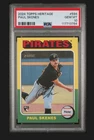 2024 Topps Heritage High Number Paul Skenes #594 RC PSA 10 - Pirates - POP 10