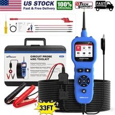 12V/24V Circuit Tester Electrical Diagnostic Power Probe Fuel Injector Test USA