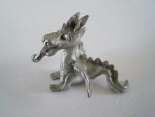 Pewter Dragon Mini Baby Dragon 1.5" Figurine Unbranded