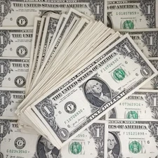 2017A Star Notes 1 Dollar Bill 3.2M Pack Run Lot Of 50 Common VG to XF #ST038