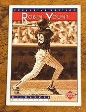 Upper Deck 1995 Sonic Coca Cola Robin Yount #7 HOF Milwaukee Brewers Baseball