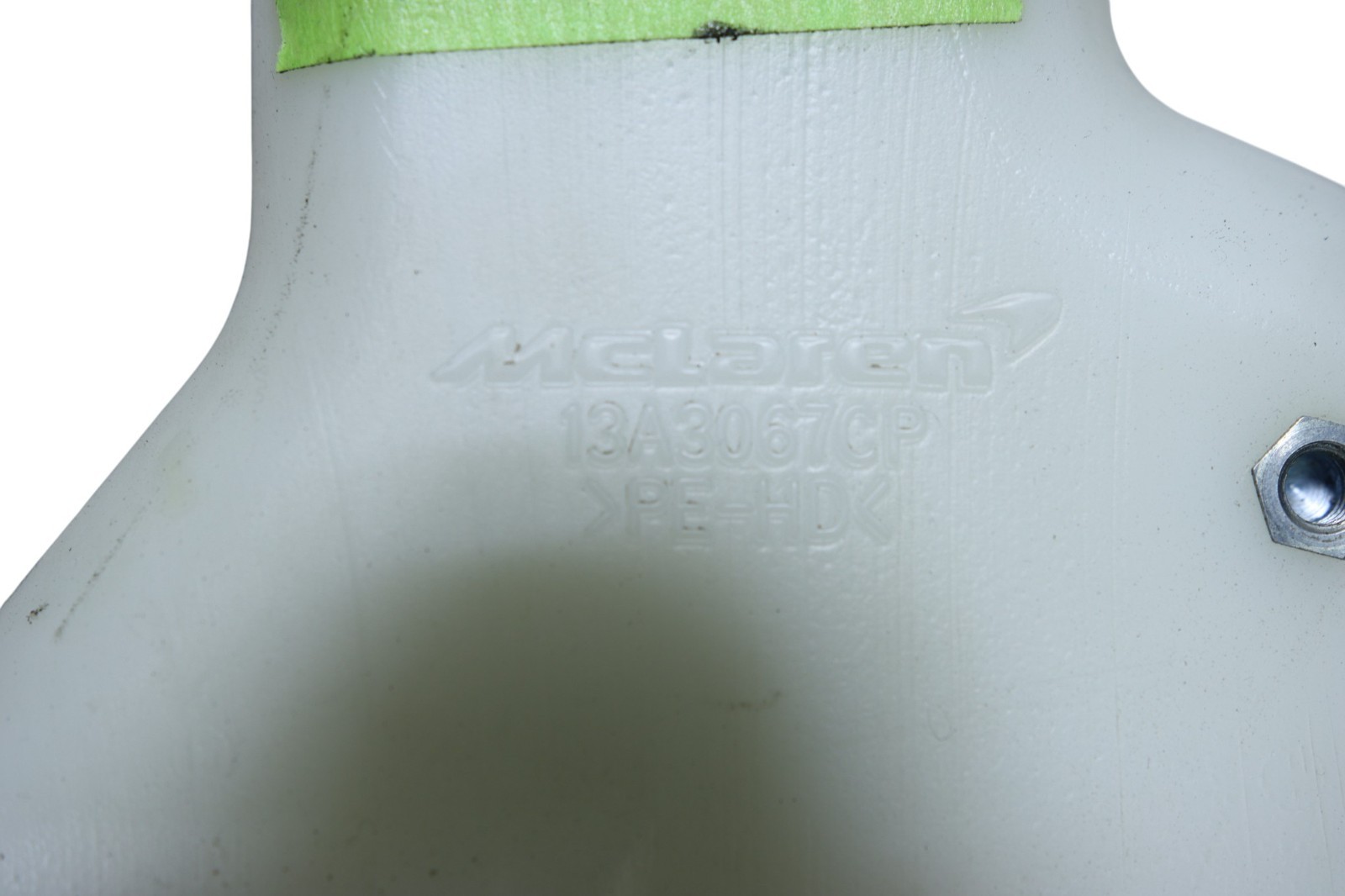 McLaren 720S Front Windshield Washer Fluid Reservoir Tank 2017 - 2023 OEM