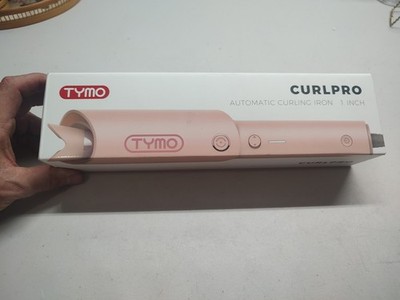 TYMO CurlPro Automatic Curling Iron 1 Inch Pink Electric