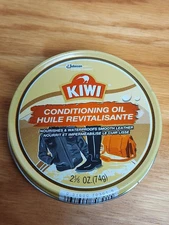 KIWI Conditioning Oil Shoe Conditioner 2 5/8 oz Leather Waterproof