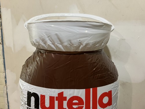GIANT Inflatable Nutella Hazelnut Spread Jar PROMOTIONAL Display Ferrero - Picture 9 of 15