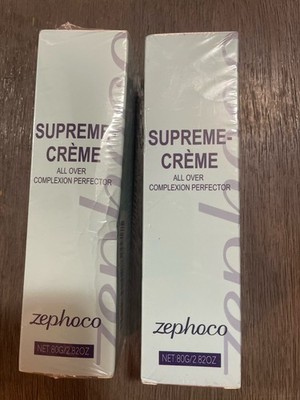 Zephoco Supreme Crème All Over Complexion Perfector Natural Color  Lot Of 2 