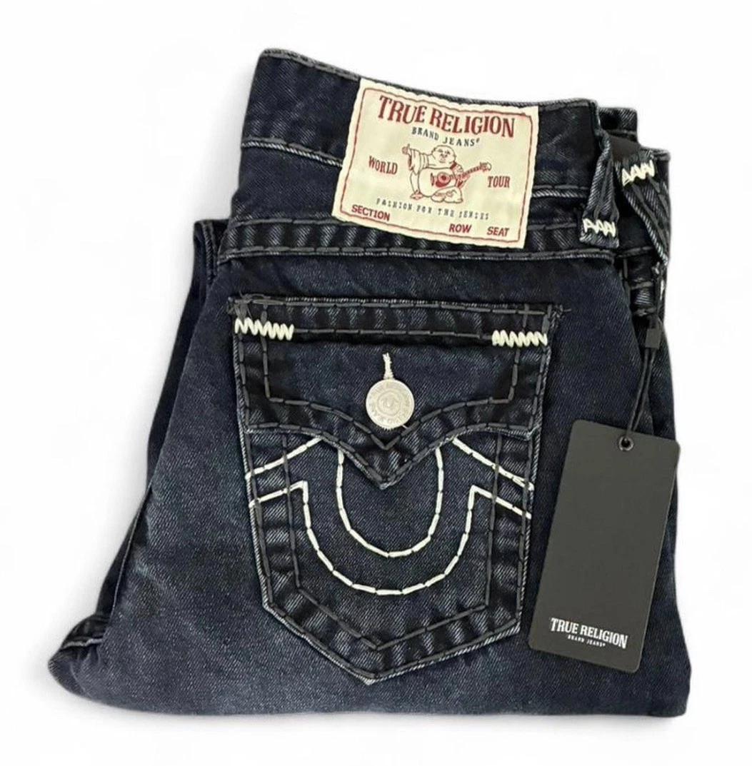 True Religion Ricky Blue Jeans for Men for sale | eBay