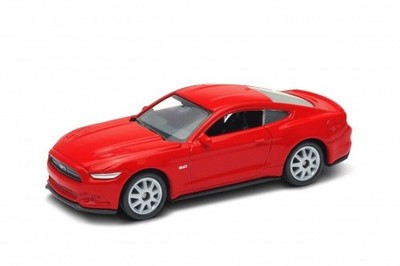 Ford Mustang GT 2015 - 3 Zoll 7,5 cm 1/64 Welly Diecast Spielzeug Modellauto SUP97