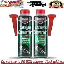 2X Cans Catalytic Converter Cleaner, Oxygen Sensor Cleaner, Pass Emissions, Fuel