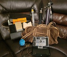 Rare Vintage 1960s Polaroid 100 Automatic Land Camera and More 