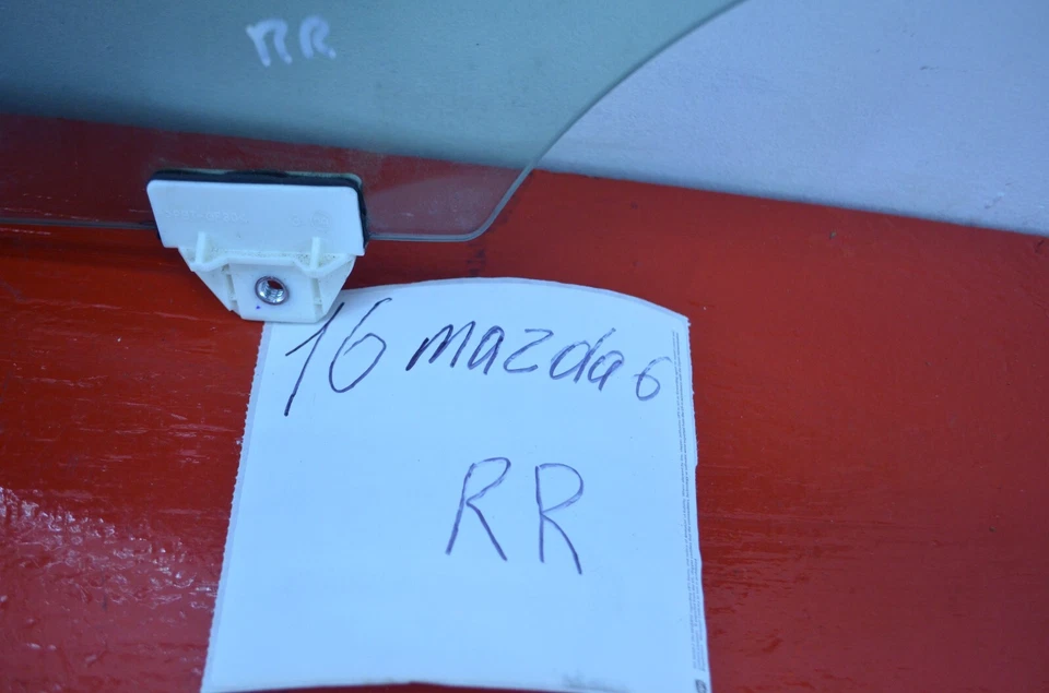 14-16 MAZDA 6 PUERTA TRASERA DERECHA PASAJERO VENTANA CRISTAL OEM Foto 3 de 4