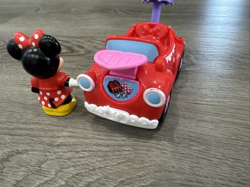 Fisher-Price Little People Magic of Disney Swirlin Umbrella Minnie Vehicle Toy - Picture 9 of 15