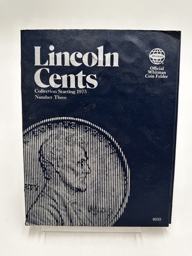 (9033) Whitman Lincoln cents #3 starting 1975