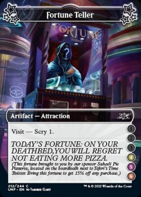MTG FORTUNE TELLER F FOIL EXC - 212F - UNF - MAGIC