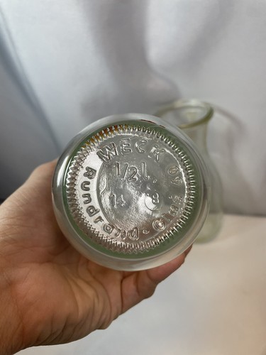 Set Of 2 Weck 1/2 Liter Juice Jar Bottles - Picture 3 of 3