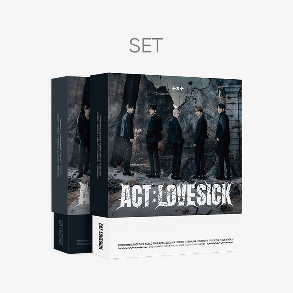 アイドル TOMORROW X TOGETHER DVD TXT TOMORROW X TOGETHER 2022 WORLD TOUR ACT LOVE SICK IN SEOUL