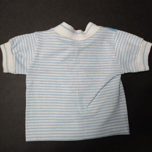 Vintage Healthtex Baby 2 Piece Outfit Shirt Diaper Cover 6 Months - Picture 5 of 7