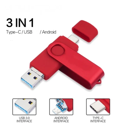 1/2TB 256/512GB Speicherstick USB-Stick Type-C für Handy Tablet PC Memory Stick