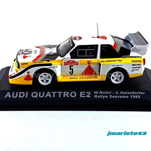 Audi Quattro Sport E2 #5 W. Rohrl - C. Geistdorfer Sanremo 1985 1:43 - Picture 3 of 7