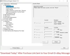 Service Program Epson SL-D700 Include Service Manual & Unlimited Key Gen