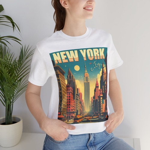 Vintage New York City Grafik T-Shirt Urban NYC Liebe Geschenk Reise Shirt Retro Bekleidung - Bild 6 von 25