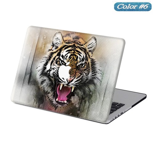Funda rígida mate pintada de animales con llave para nueva Macbook Air Pro - Imagen 17 de 26