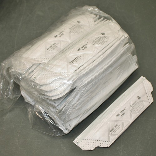 (350) 3M Disposable Repirator Mask 9105, N95, Flat Fold, VFlex, Expires 09/2029 - Picture 4 of 10