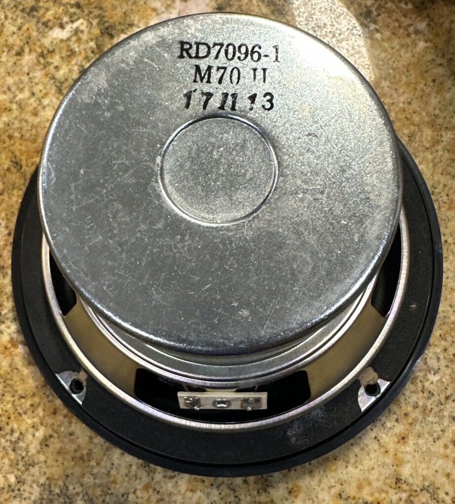 POLK AUDIO MONITOR 70 SERIES II MID MIDRANGE WOOFER SPEAKER RD7096