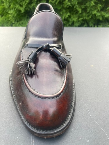 Barrie Ltd Booters Tassel Dress Slip On Loafers Men's 9 1/2 Formal Dress Shoes - Picture 5 of 20