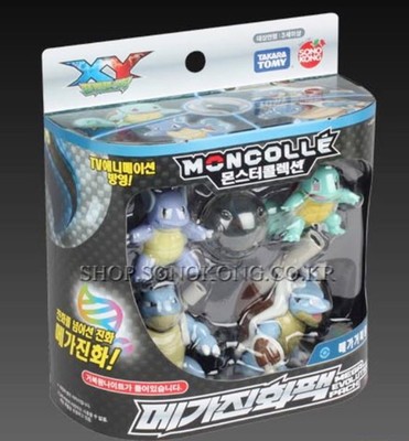 Takara Tomy Pokemon Xy Mega Evolution Pack Monster Collection Blastoise Figure Ebay