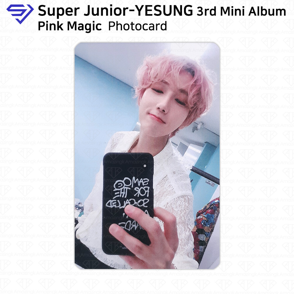 Super Junior Yesung 3rd Mini Album Pink Magic Official