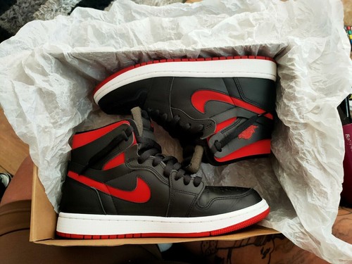 Nike Air Jordan 1 Zoom CMFT gezüchtet UK6 oder 6,5 EU40,5/41 schwarz Universität rot weiß - Bild 5 von 14