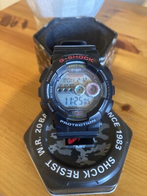 HERREN BOXED CASIO G SHOCK : W.R.20BAR ALARM CHRONOGRAPH UHR UHR UHR