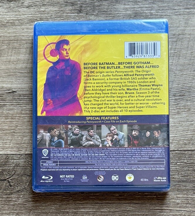 Pennyworth: The Complete Third Last Final Season 3 [Blu-ray