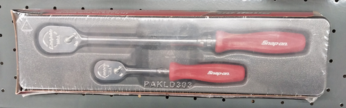 New Snap On 2pc Long Handle Ratchet Set 1/4" & 3/8" RAT2TFHLDR