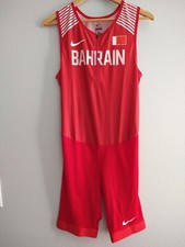 Nike Pro Elite Bahrain Speedsuit Men's Size M Olympic Track  Field 911647-XXX