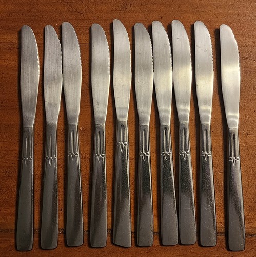 oneidacraft deluxe stainless accent Flatware Set Of 10 - Bild 1 von 2