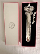 Things Remembered “Marking 25 Years" Silver Butterfly w/heart NIB Bookmark