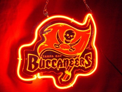 buccaneers neon sign