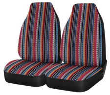 Auto Drive 2pc Boho Seat Cover-Universal Fit,Assembled Product-23SC202 New style
