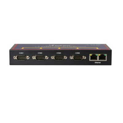 4 Port Serial Device Server Converter Ethernet To RS232/422/485 VCOM/TCP/TCP/UDP