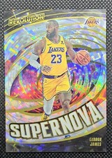 2023-24 PANINI REVOLUTION #5 Lebron James Supernova Fractal SP Lakers 🔥💎🏀