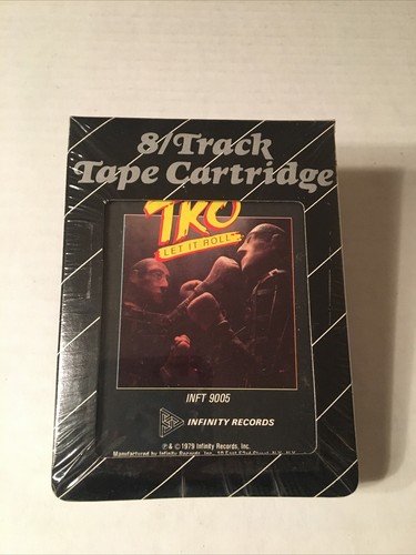 1979 Original TKO-Let It Roll Sealed NOS Infinity Records 8 Track Tape Cartridge - Picture 8 of 8