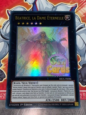 Yu Gi Oh Karte Beatrice, die ewige Dame BROL-FR086x2