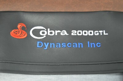 Cobra 2000 GTL Dynascan two Speaker Unit Signature Series Dust Cover