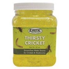 Thirsty Cricket Gel 2 lb. - Fortified Water Source for Live Crickets, Mealworms