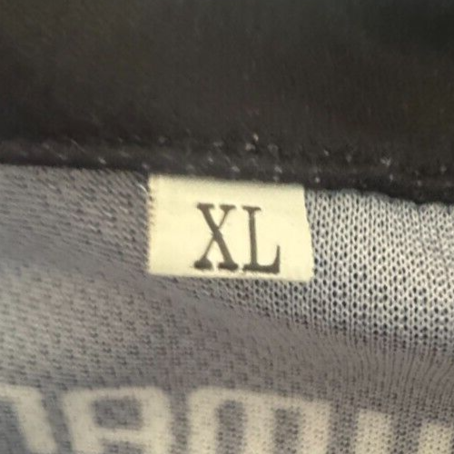 Shimano XL Fishing Jersey Full Zip Front Black w/Gray Red Designs - Picture 4 of 8