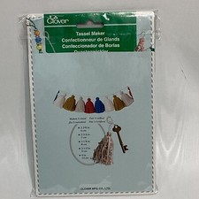 Clover LARGE Tassel Maker Item 9941 Makes 5 Sizes w/ Instructions